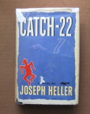 CATCH-22 by Joseph Heller - 1st/2nd printing 1961 HCDJ - $5.95 unclipped - VG