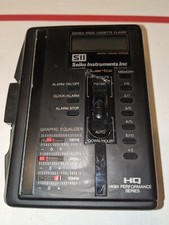 Vtg Seiko SLL Digital Tuning System Cassette Tape Player AM/FM PHL-103QMA READ 