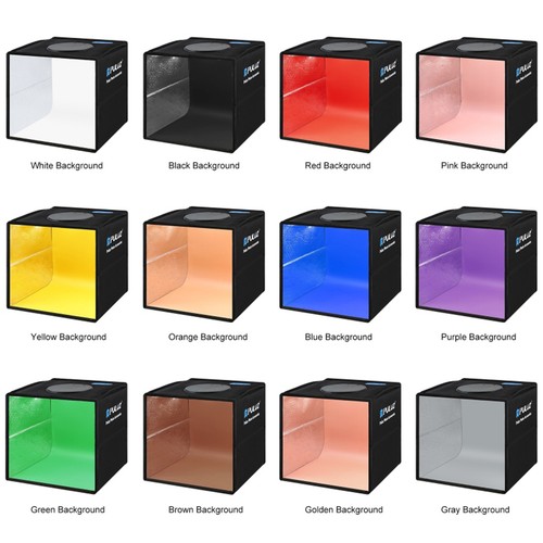 96LED Photo Photography Light Box Large Tent Room Kit 12 Backdrops P0L8 - Picture 4 of 12