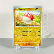 Pokemon TCG Card: VOLTORB 66/193 Reverse Holo | Common | Paldea Evolved | Mint
