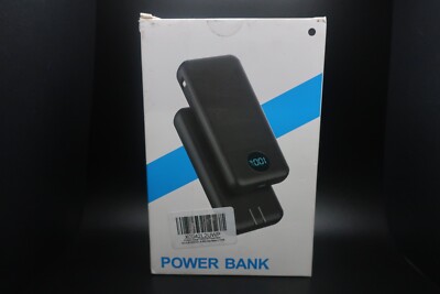 33800mAH Power Bank Model HX200J6 Built In Charger Black