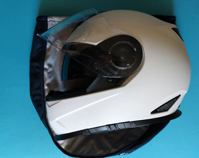 Schuberth S2 Motorcycle Helmet Size 58 59 L Motorbike Helmet Mint White Sunglasses