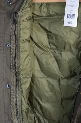 French Connection Olive Jacket With Detachable Quilted Gilet - XS - Picture 10 of 12