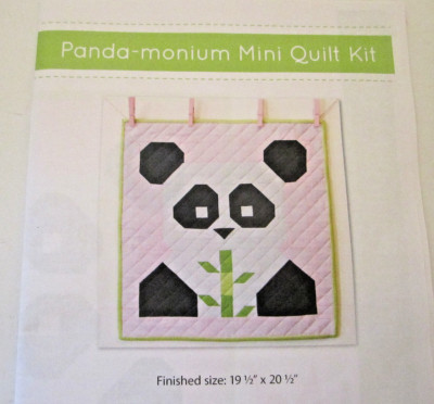Fat Quarter Shop Panda-monioum Mini  Quilt Kit 19.5'' x 20.5''