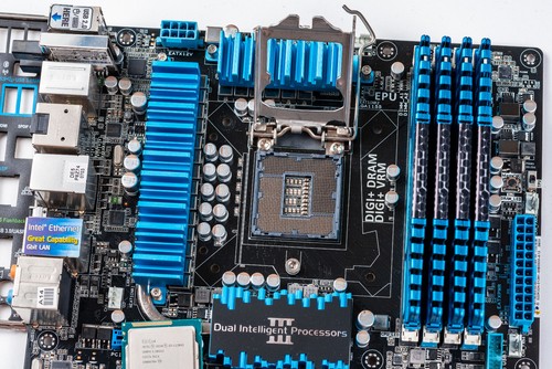 Asus P8Z77-V DELUXE LGA1155 ATX Z77 Mainboard 16GB DDR3 USB 3.0 Dual LAN Xeon - Bild 6 von 8