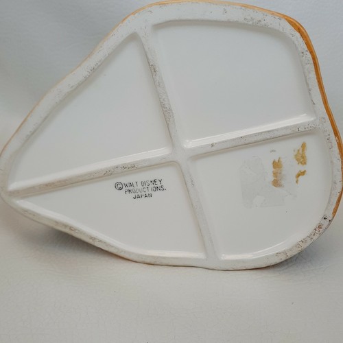 Maceta de cerámica de piano Mickey Mouse de colección Walt Disney Productions Japón Kawaii - Imagen 5 de 5