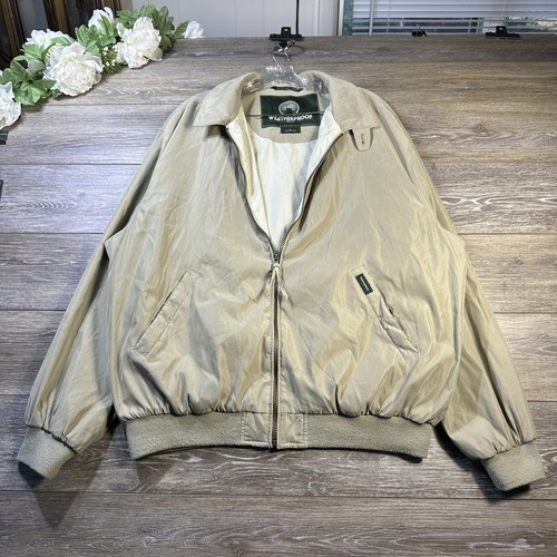 Weatherproof Jacket Size Extra Large XL Mens Nylon Full Zip Lined Windbreaker - Picture 2 of 20