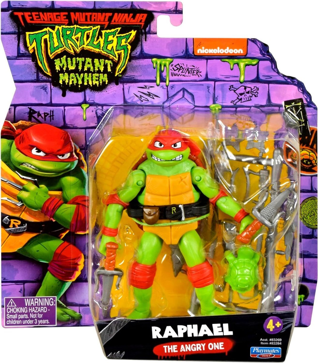 Teenage Mutant Ninja Turtles: Mutant Mayhem 4.25” Raphael Action