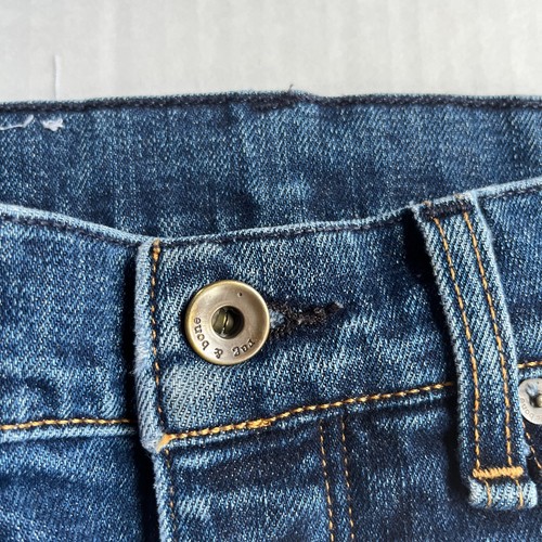 Rag & Bone Denim Jeans NY Linden Men 31x33 Slim Fit 2 Blue Button Fly Distressed - Picture 8 of 11