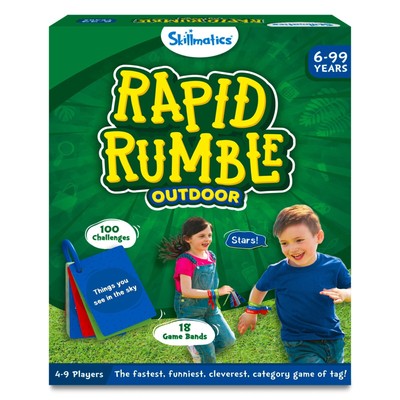 Skillmatics Category Game - Rapid Rumble Outdoor, Game of Tag, Gifts for Kids 6+