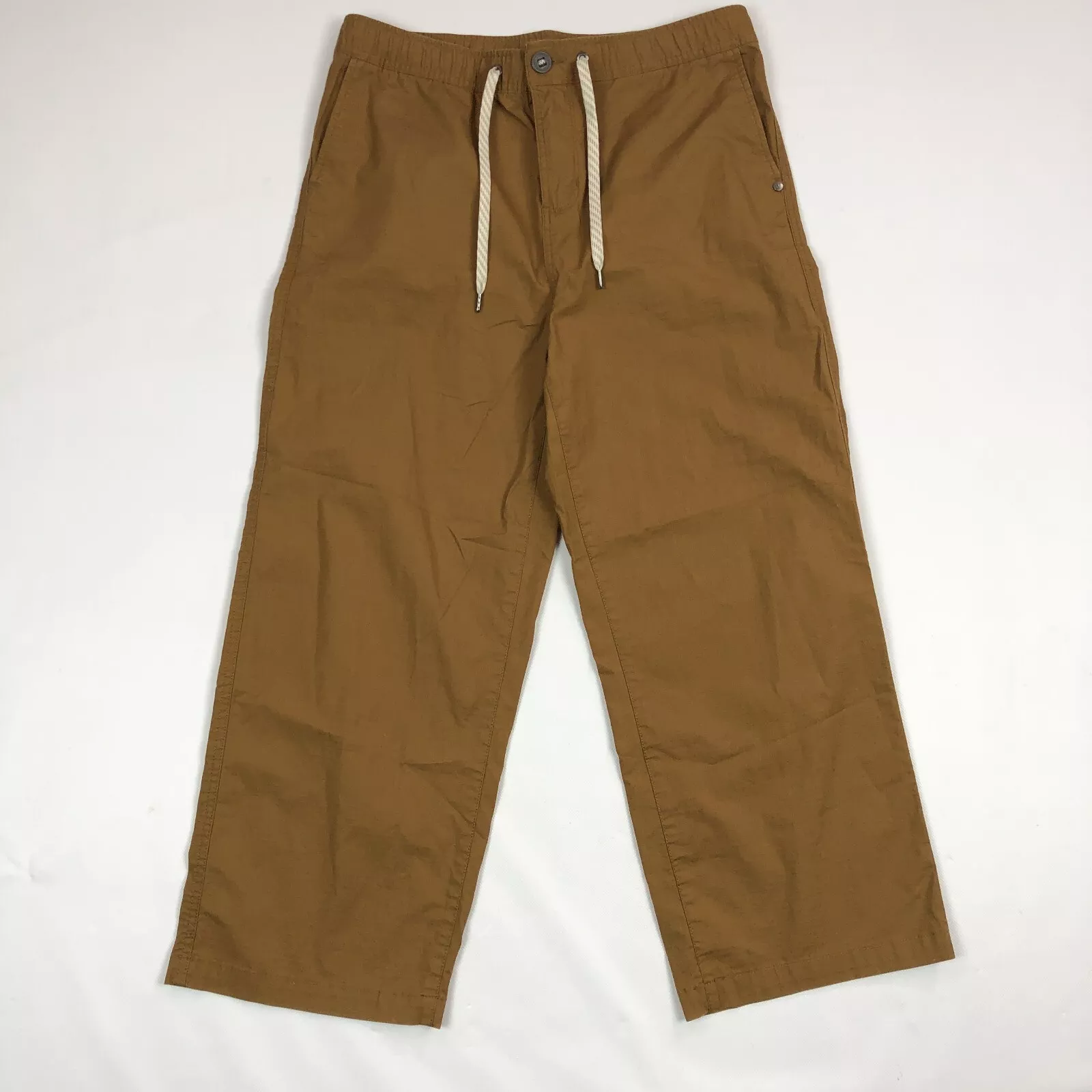 vuori wide leg ripstop drawstring pants