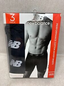 Details about 3 MENS NEW BALANCE COTTON STRETCH BOXER BRIEFS BLACK MSRP $ 40 SZ X-LARGE Details about 3 MENS NEW BALANCE COTTON STRETCH BOXER BRIEFS BLACK MSRP $ 40 SZ X-LARGE