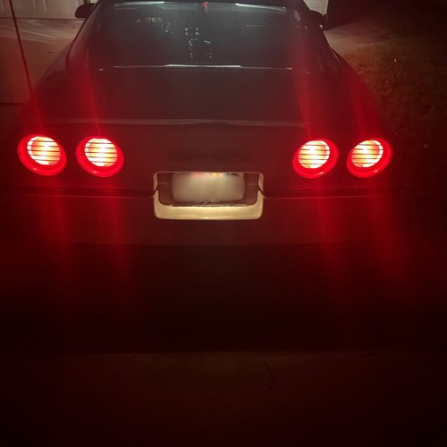 Tail light louver for a corvette C4 1984-1990 - White - Picture 3 of 9
