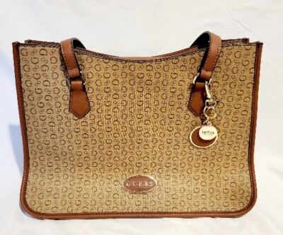 GUESS Holy Springs Tote Bag Mocha Color Large sv821125 26cm x 38cm x 13cm
