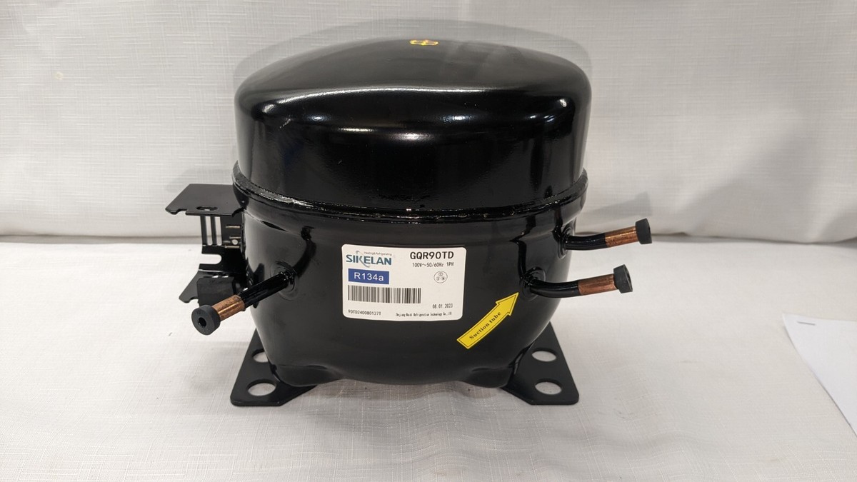 sgr Sikelan GQR90TD Refrigeration Compressor 1/4HP 3477BTU 110
