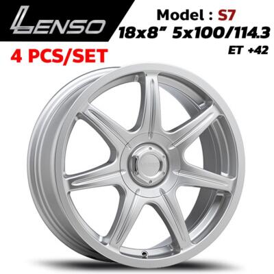 Lenso S7 Wheel Rim 18x8 PCD 5x114.3 ET+42 Limited For Mitsubishi Eclipse Set 4