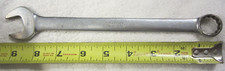 11/16" 12 pt chrome Snap-on Tools USA SAE Combination Wrench  OEX22 VTG tool