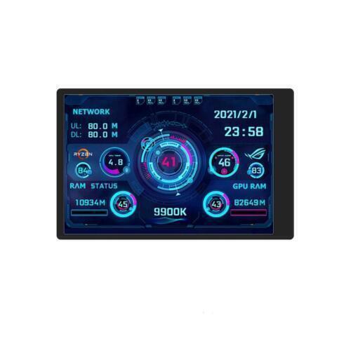 Board For Pc LED Display Case Computer Cpu Gpu Ram Performance Monitor Screen - Picture 12 of 12
