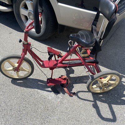 Red Rifton Tricycle Wheel Special needs Mag wheels 120lbs