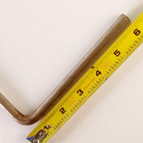 Ludwig 3/8x15.2cmx40.6cmCymbal L-ARM Canne Nickel Vintage 40s Grosse Caisse USA - Picture 3 of 3