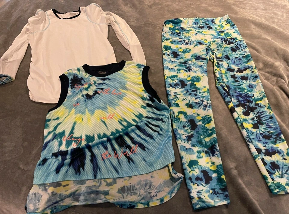 Tênis Lucky In Love Feminino 3 Peças Manga Longa-L, Regata-M, Leggings-M - Imagem 2 de 4