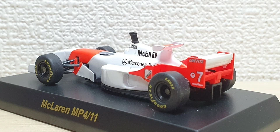 1/64 Kyosho F1 MCLAREN MERCEDES MP4-11 #8 David Coulthard 压铸汽车模型 — 第 3/4 张图片