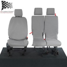 Ford Transit Connect Front Seat Covers Tailored (2014-2024)  Grey 119