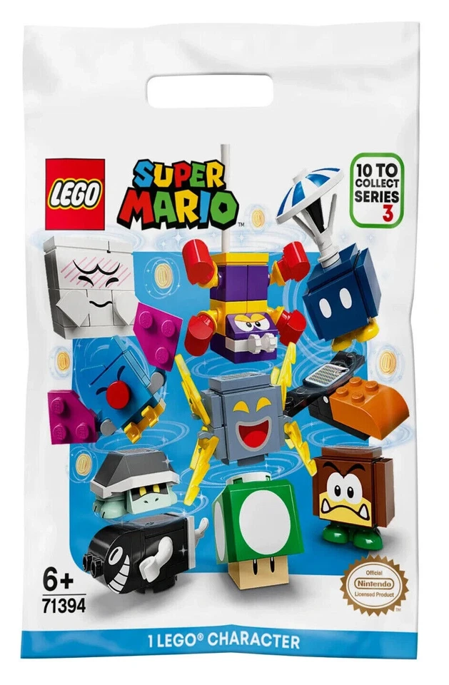 Lego Super Mario Series 3 Character 71394 New Factory Sealed 2021 You Pick! - Image 2 of 2