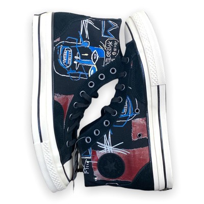 Converse Jean-Michel Basquiat X Chuck 70 HI Black Multi  display picture 3