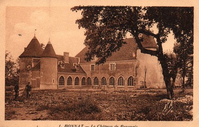 CPA 23 - BONNAT (Creuse) - 1. Le Château de Beauvais