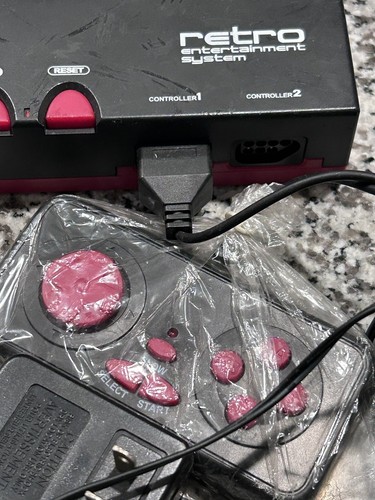 Retro-Bit Entertainment Console Red & Black Edition (Nintendo) - Picture 3 of 4