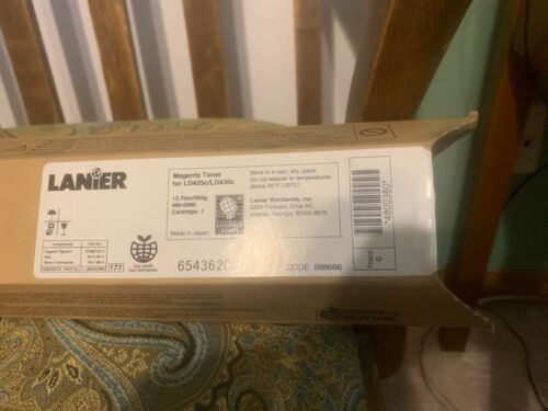 Lanier LD425C/LD430C Magenta Toner Cartridge W/Free Shipping lower US 48 states - Picture 2 of 2