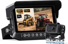 7 Inch Dual View Backup Camera for Skid Steer Tractor