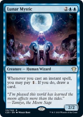 Lunar Mystic~115/322~NM~(C20) - Commander 2020~MTG