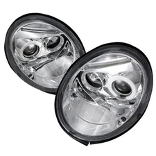 Spec-D Tuning LHP-BEE98-TM Halo LED Projector Headlights for 98 to 05 Volkswa...