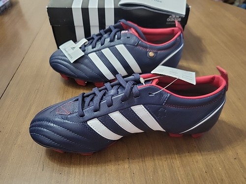 NEW Sz 5.5 ADIDAS Adipure TRX FG 011817 Soccer Cleats Womens Football Navy blue - Picture 5 of 13