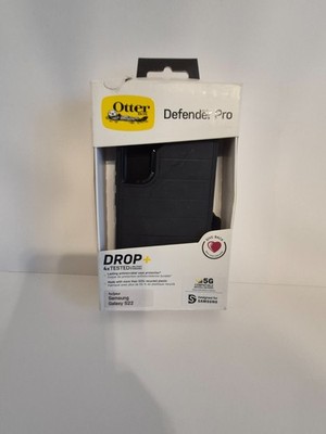 Open Box OtterBox Defender Pro Series Case + Clip Holster for Galaxy S22 - Black