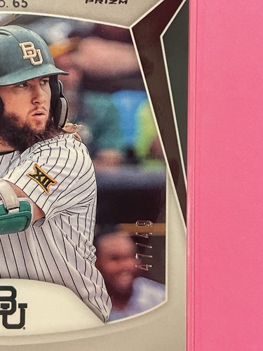 2019 Panini Prizm Draft Picks Davis Wendzel Auto Mojo Prizm /49 #65 Baseball - Picture 3 of 3