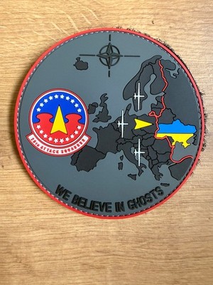 US Air Force 20th Attack Squadron WE BELIVE IN GHOSTS PATCH