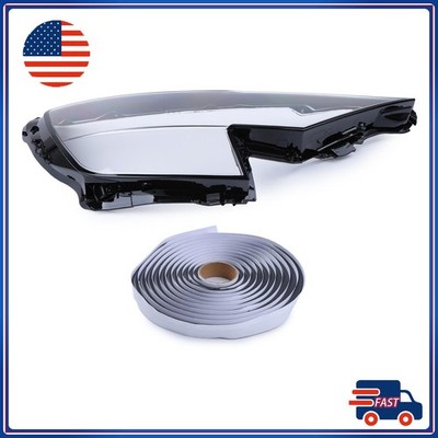 Right Passenger Side For Audi Q8 SQ8 2019-2023 Headlight Lens Cover Shell NEW