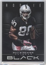 2012 Panini Black Rookie 73/349 Rod Streater #141 0m8