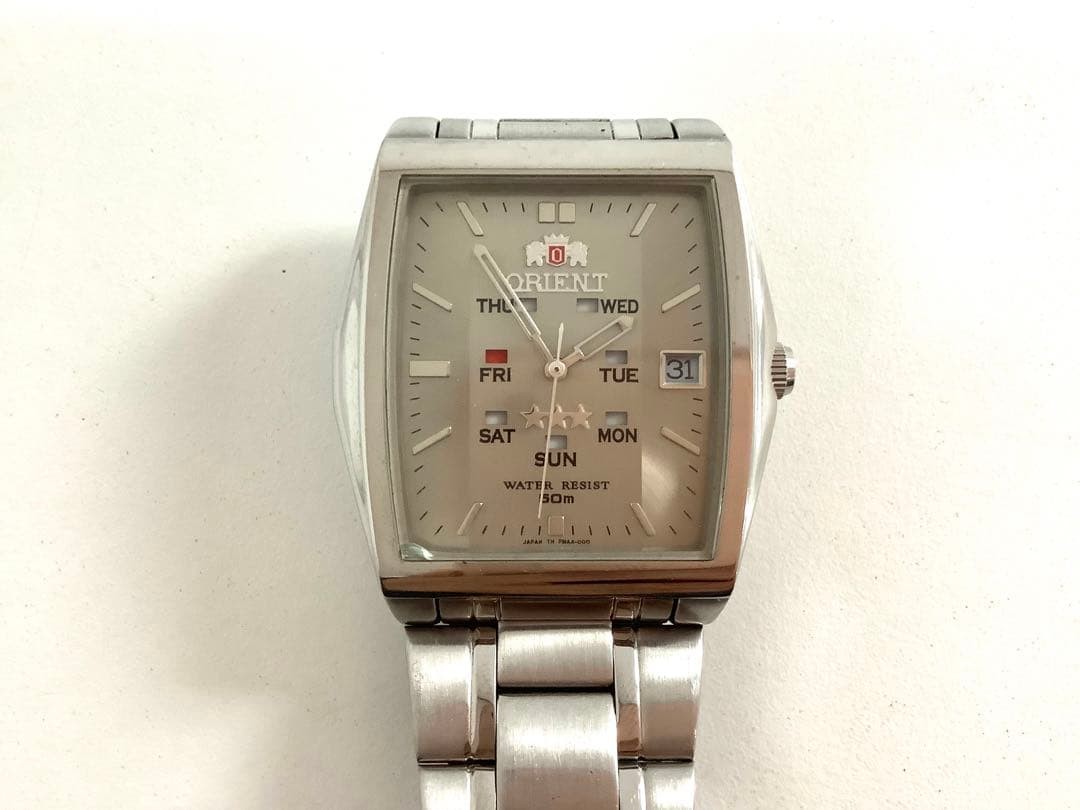 z938 Orient Three Star Square (Automatic) - image 1