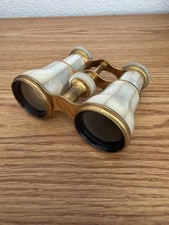 French -LeMaire- Mother of Pearl Brass Opera Glasses Circa 1890-1910