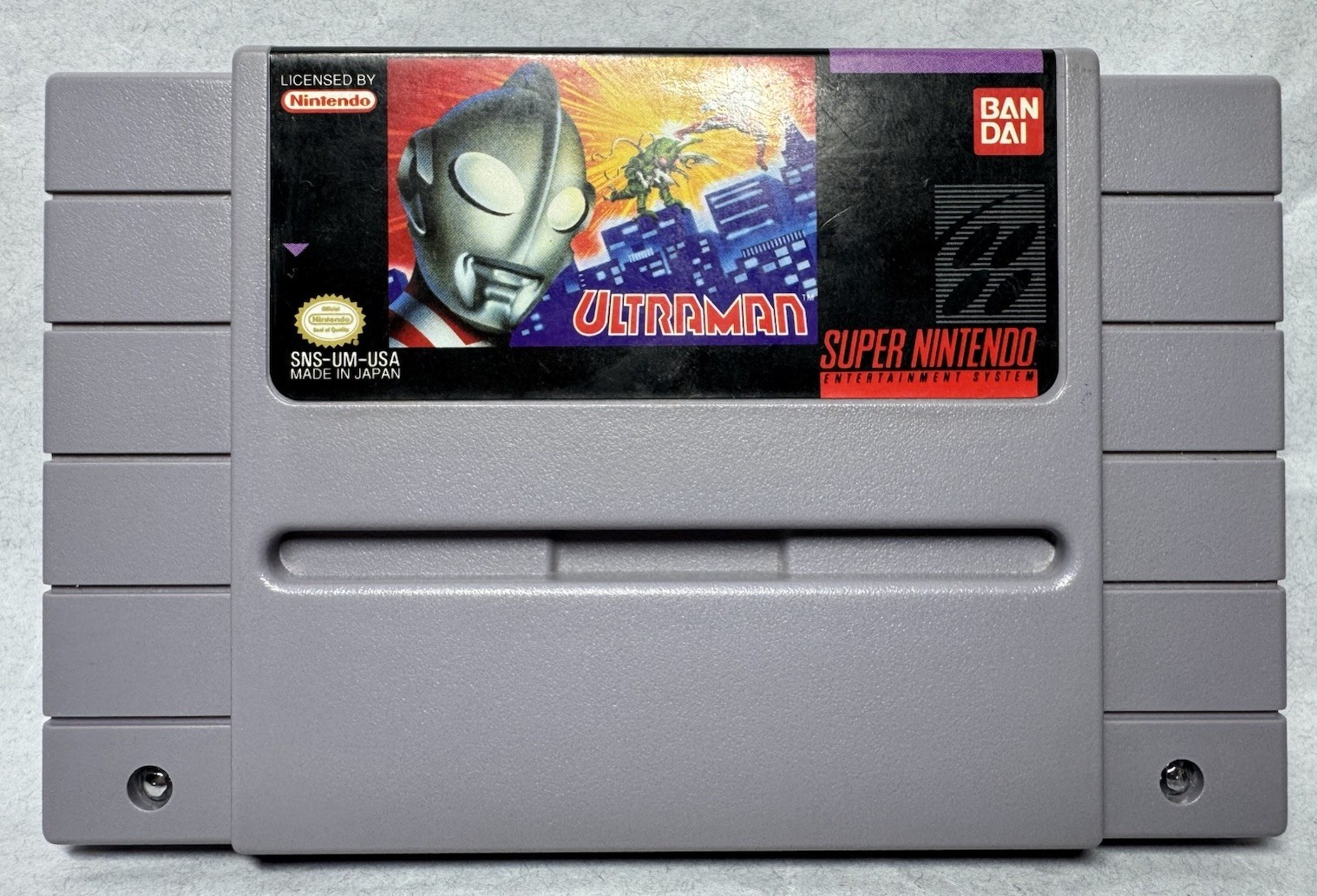Ultraman: Towards the Future (SNES Super Nintendo) - TESTED & WORKING