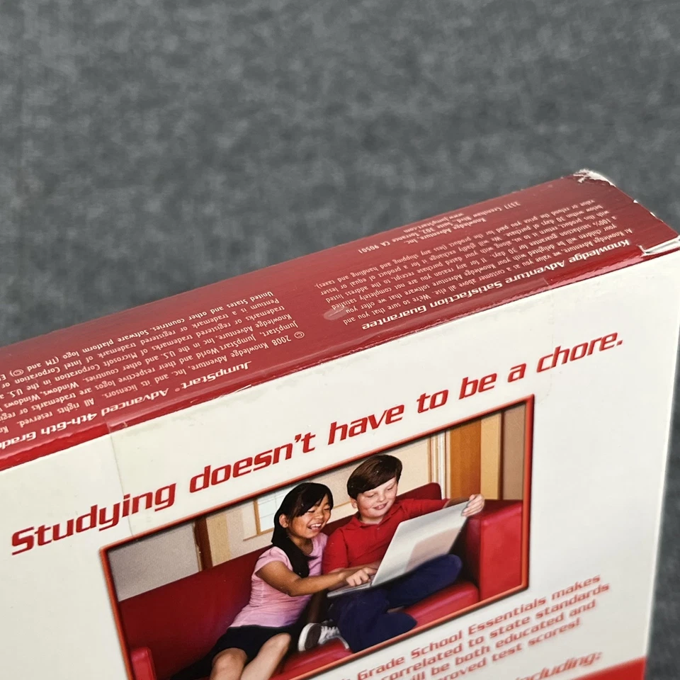 JumpStart Advanced 4th-6th Grade PC CD-ROM 5 Disc Learning Software Windows XP V - Image 3 of 4