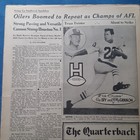 Houston Oilers AFL 1962 Billy Cannon Heisman Winner LSU Tigers Pop Ivy  — photo 3
