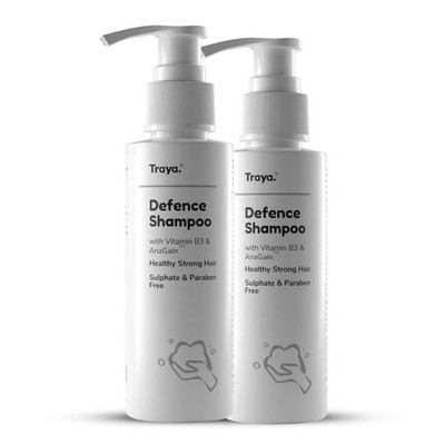 Traya Defence Shampoo zur Haarpflege je 100 ml 2er Pack