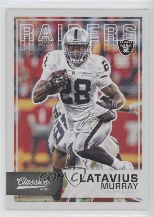 2016 Panini Classics Red Back Latavius Murray #99 0d4