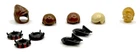 LEGO Star Wars Hair/Head Lot  inv.576