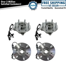 Wheel Hub Bearings Assembly Set Front & Rear Fits Ford Lincoln